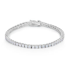 Victorian Cubic Zirconia Tennis Bracelet