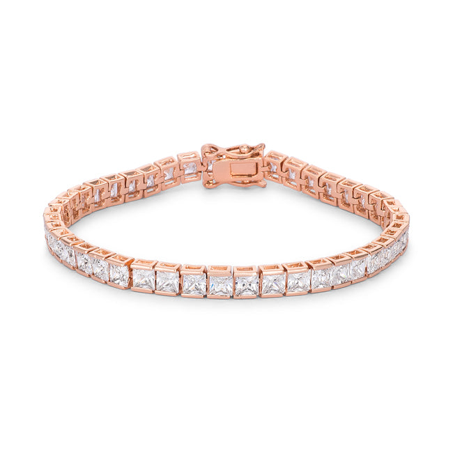 Princess Cut CZ Bracelet