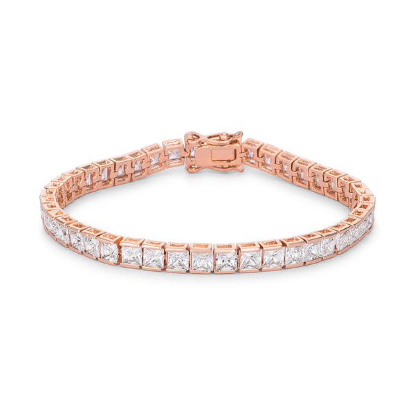 Princess Cut CZ Bracelet