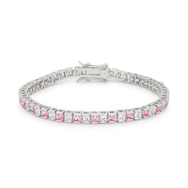 Princess Cut CZ Bracelet