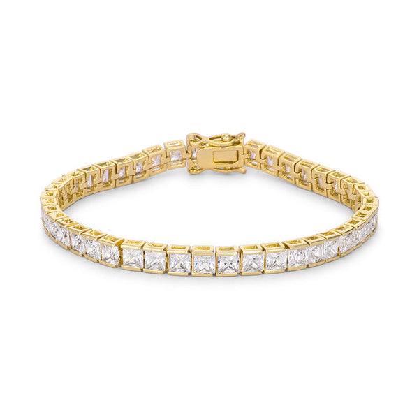 CZ Tone Tennis Bracelet