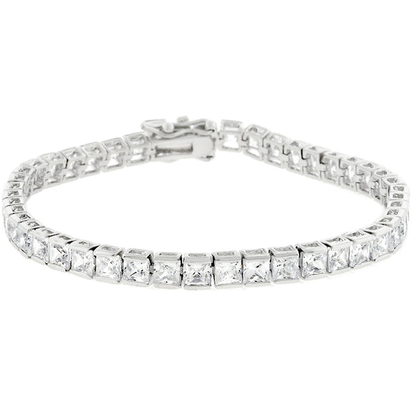 CZ Tone Tennis Bracelet