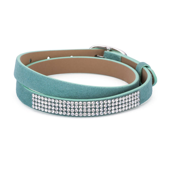 Stylish Colo Wrap Bracelet with Crystals