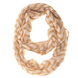 Zig Zag Infinity Scarf