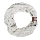 Avera - Off Sarah Knit Cowl Scarf - One Size - White