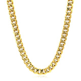 5.5mm 10k Yellow Gold Light Miami Cuban Chain