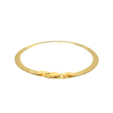 4.0mm 14k Yellow Gold Super Flex Herringbone Bracelet