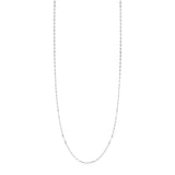 RCJ - Sterling Silver Mirror Link Necklace - 38 - Silver