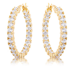 CZ Hoop Earrings