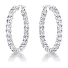 CZ Hoop Earrings