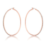 Crystal Hoop Earrings