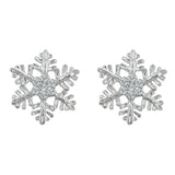 Snowflake Stud Earrings