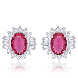 Chrisalee 3.3ct CZ Classic Stud Earrings