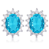 Petite Royal Oval Earrings