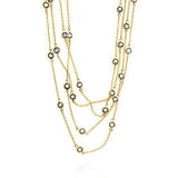 Laye Bezel Necklace