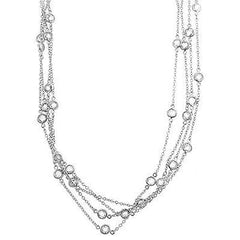 Laye Bezel Necklace