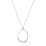 Crystal Teardrop Necklace