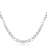 Graduated Cubic Zirconia Necklace for women