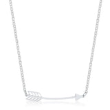 Arianna Stainless Steel Arrow Necklace