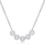 5 Ct Dazzling Necklace with CZ