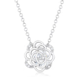 Maya 1.37ct CZ Drop Necklace