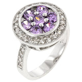 Amethyst Lily Ring