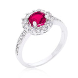 Birthstone Engagement Ring