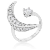 Luna .75ct CZ Delicate Ring