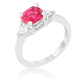 Shonda 1.8ct CZ Cushion Classic Statement Ring