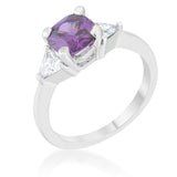 Shonda 1.8ct CZ Cushion Classic Statement Ring