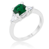 Shonda 1.8ct CZ Cushion Classic Statement Ring