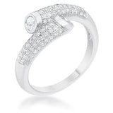 Perry 0.62ct CZ Contemporary Wrap Ring