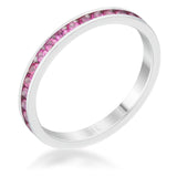 Teresa 0.5ct CZ Stainless Steel Eternity Band