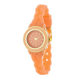 Avera Carmen Braided Ladylike Watch With Rubber Strap