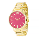 Avera Classic Metal Watch - One Size Pink